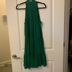 MICHAEL KORS emerald dress